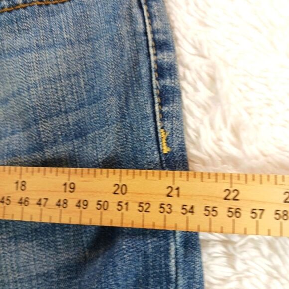 Chip+Pepper Bobby Bootcut 5 Pocket Distressed Denim Jeans Blue Men's 34/32.5.... - Picture 9 of 10